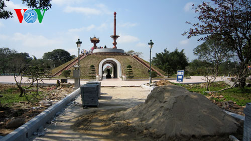 Các hạng mục của Tiểu Dự án cấp Đài tưởng niệm Di tích thành cổ Quảng Trị sắp hoàn thành.
